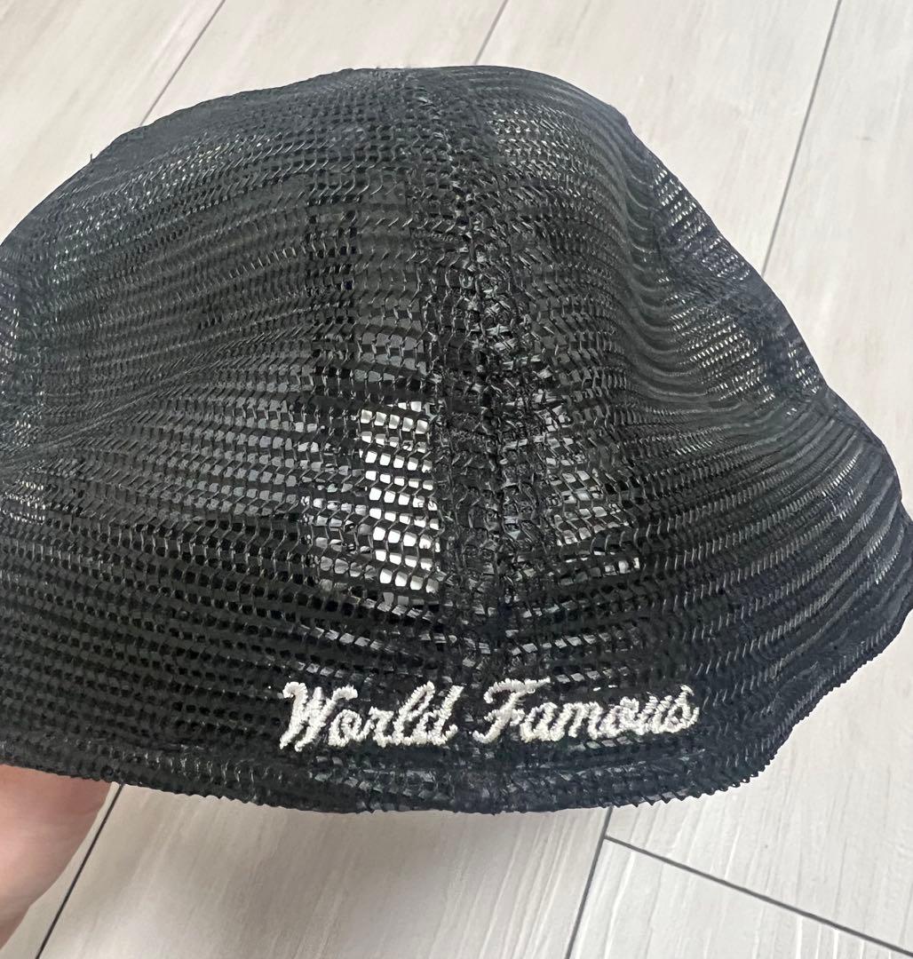 レア Supreme×NEWERA 59FIFTY キャップ 黒 7 5/8