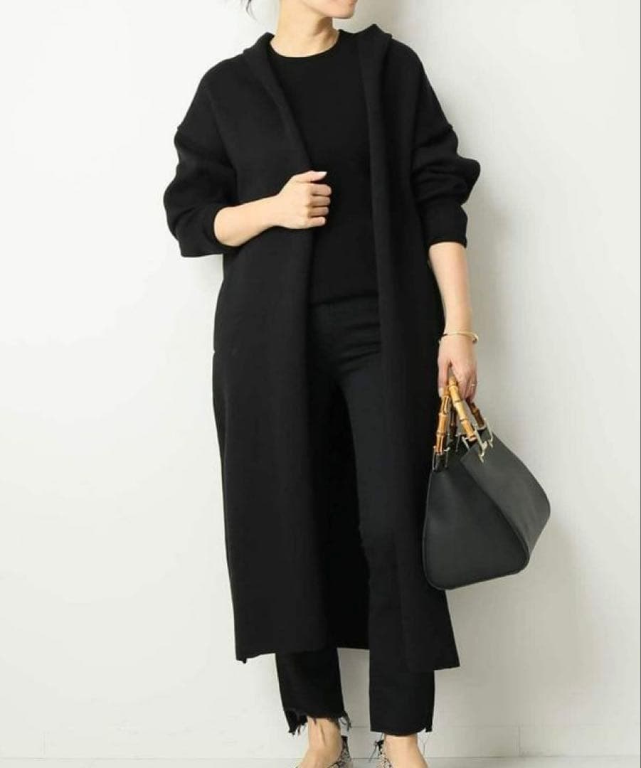 Deuxieme Classe Twins Cotton ロングガウンコート