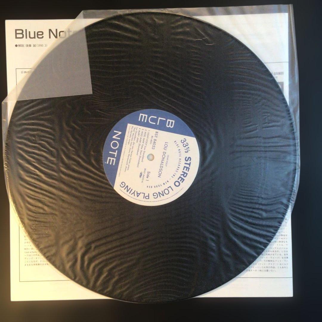 新品稀少　Blue Note最後の復刻　ルー・ドナルドソン『ライトフット』