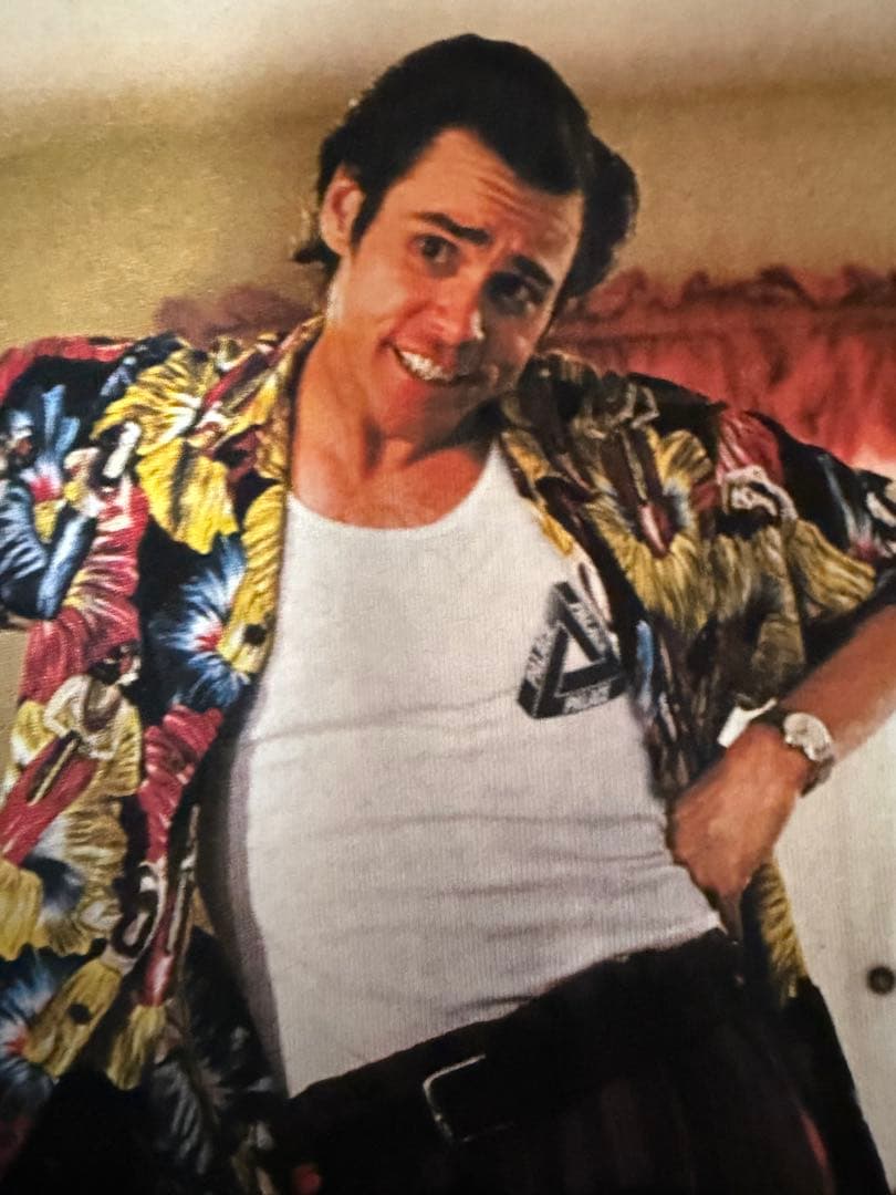 PALACE PAL-ACE T-SHIRT JIM CARREY 黒L