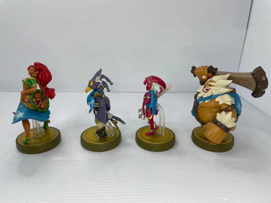 amiibo ミファー　ダルケル　リーバル　ウルボザ　ゼルダの伝説　四英傑あつ森