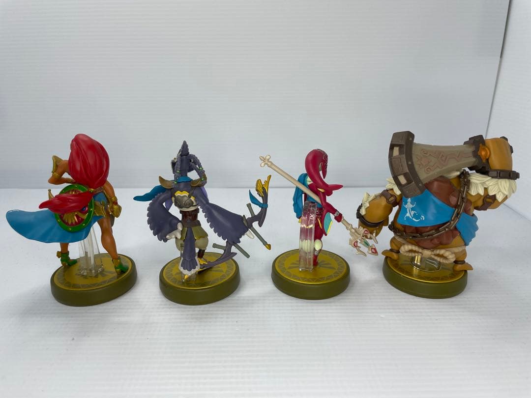 amiibo ミファー　ダルケル　リーバル　ウルボザ　ゼルダの伝説　四英傑あつ森