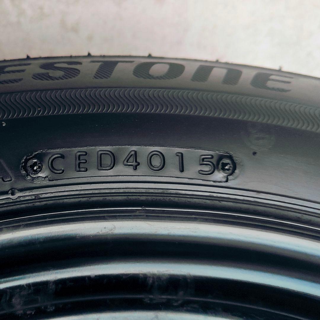 185/60R15 ブリヂストン EP150 タイヤ 鉄ホイール2本セット