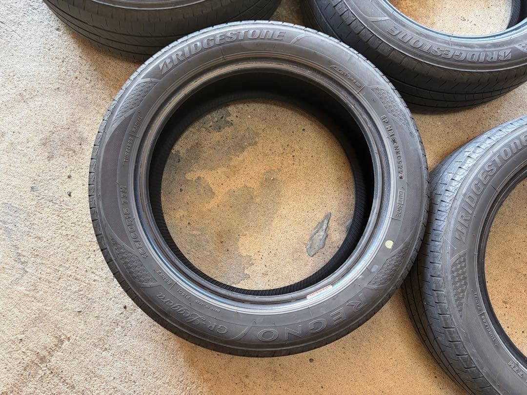 165/60R15 BRIDGESTONEタイヤ REGNO 4本セット！