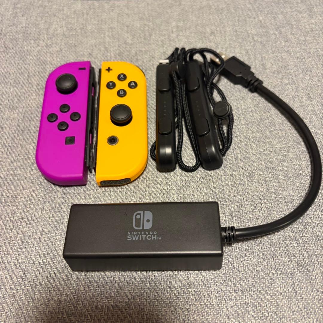 Nintendo Switch 本体 LANケーブル Joy-Con1セット追加
