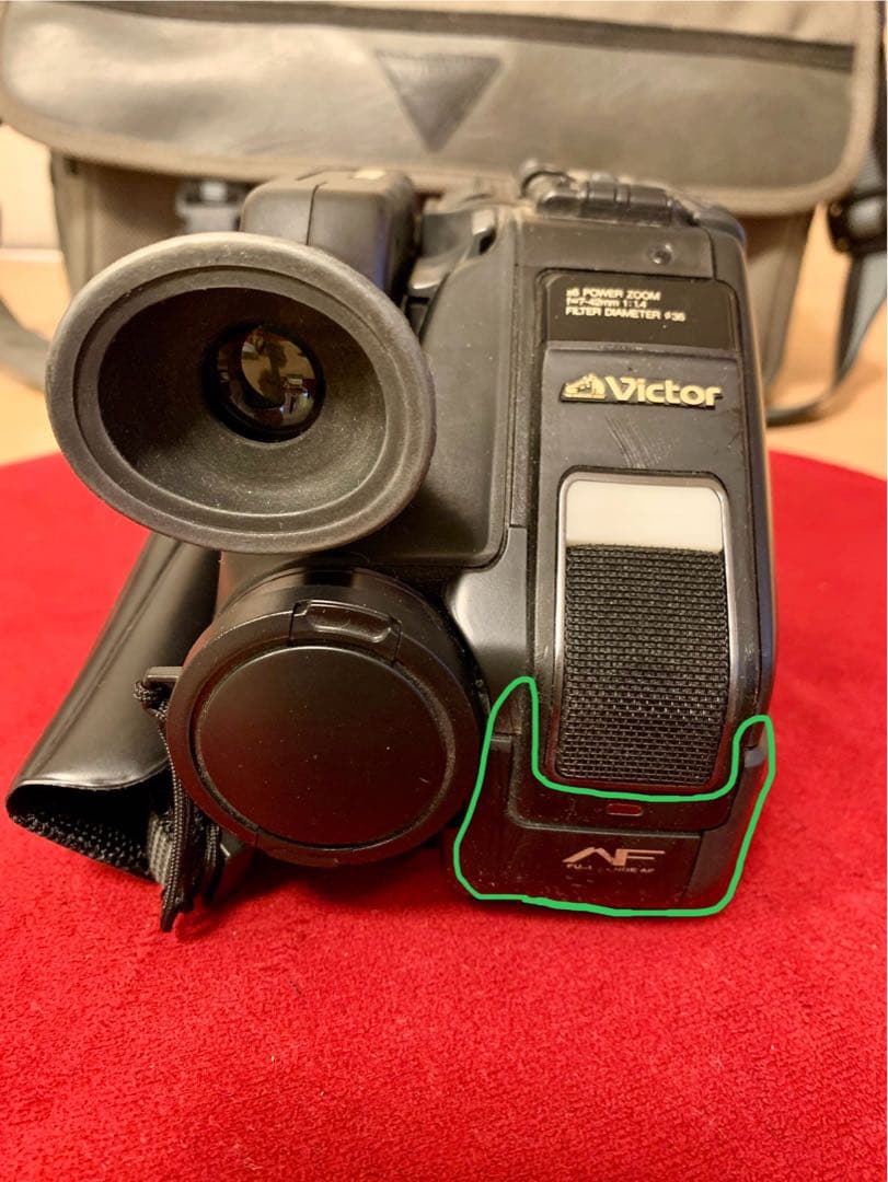 Victor VHSビデオムービー GR-LT5 本体・備品・バッグ