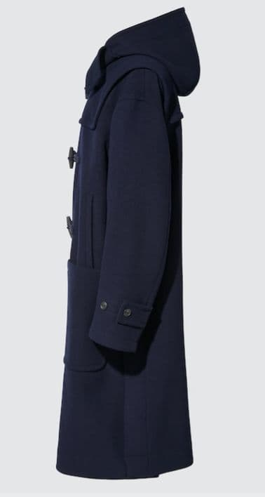ユニクロ +J ウールオーバーサイズダッフルコート
