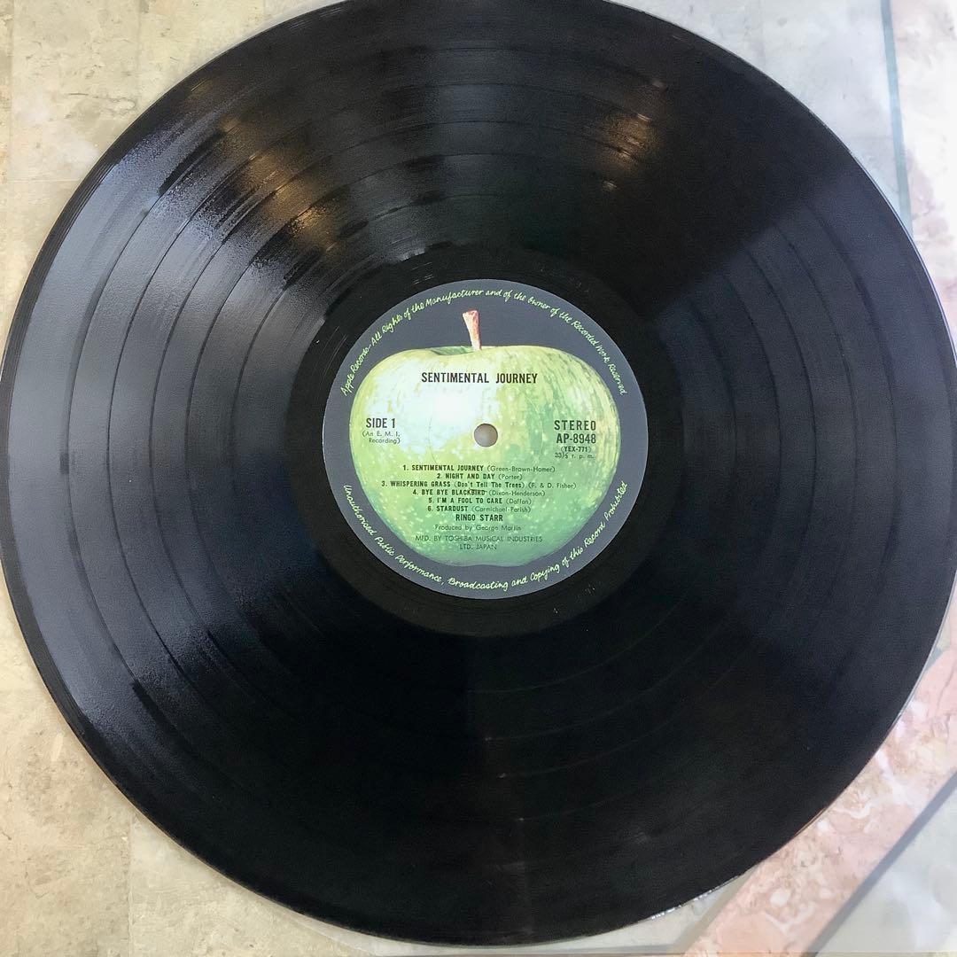 レア価格修正シール付 1970年発売 レコード新品同様! リンゴ・スター 帯付