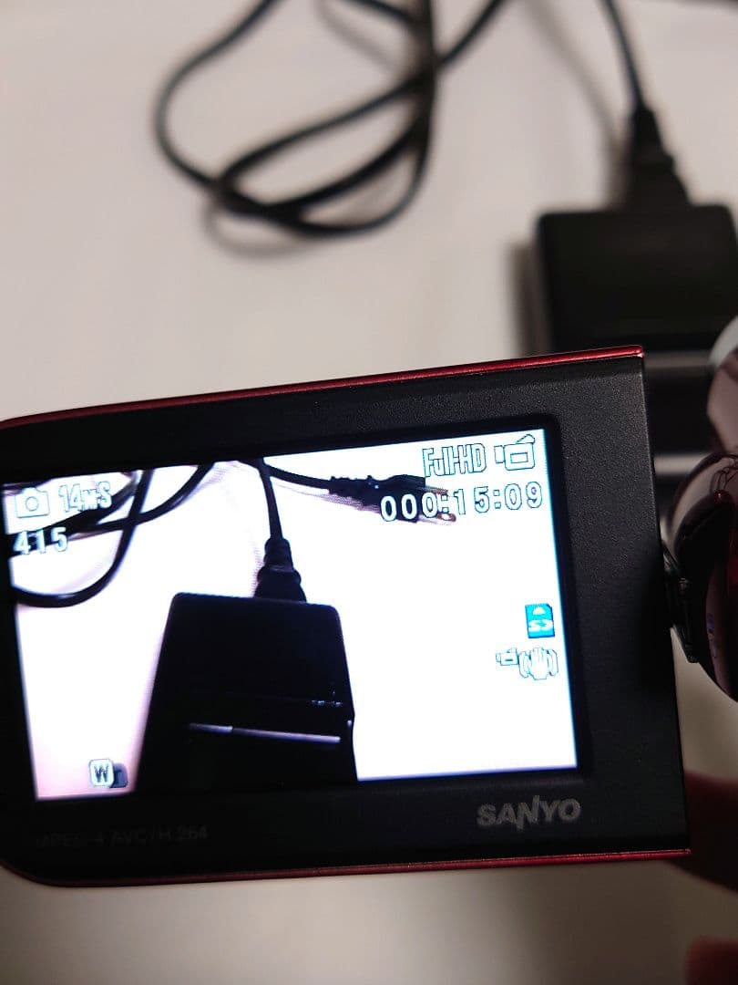 【中古】SANYO Xacti　DMX-CG100　レッド