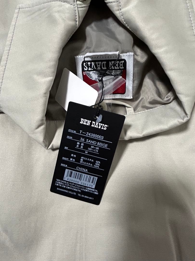 完売品　BEN DAVIS ジャケット　ワーカホリック　M