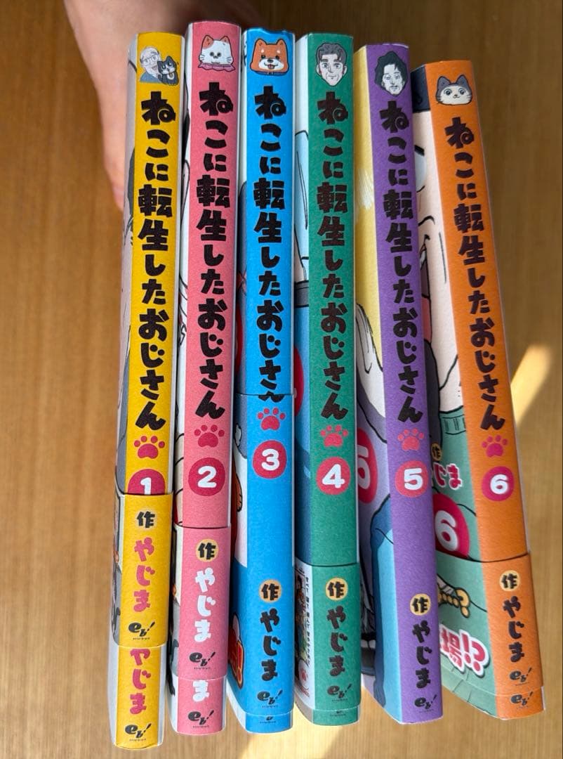 美品⭐️ねこに転生したおじさん 全6巻セット