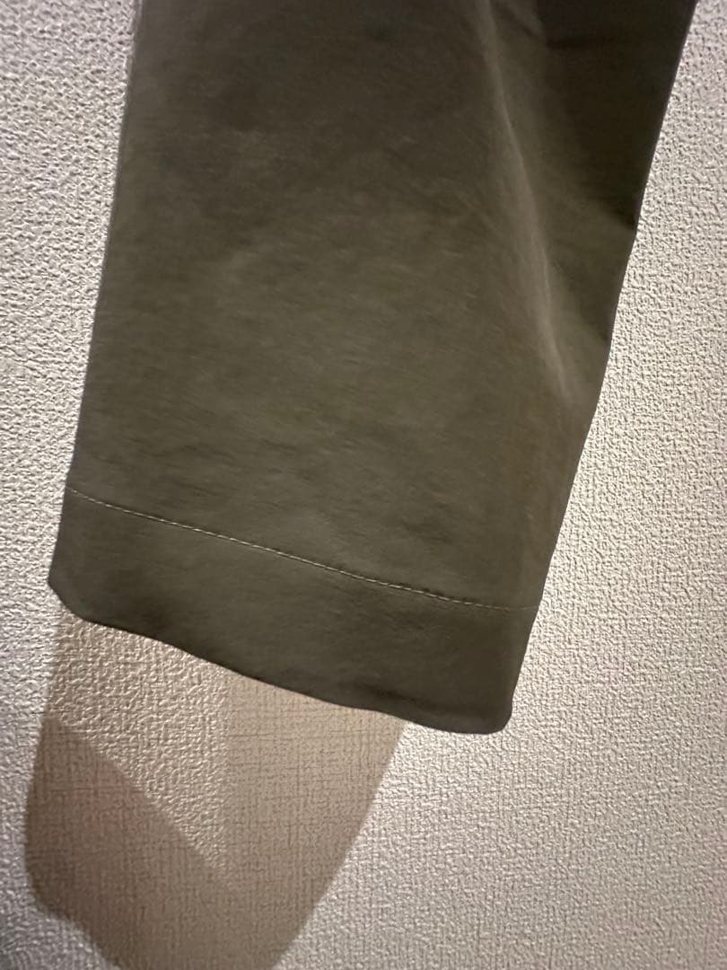Theory カーキ シングルボタン ブレザー