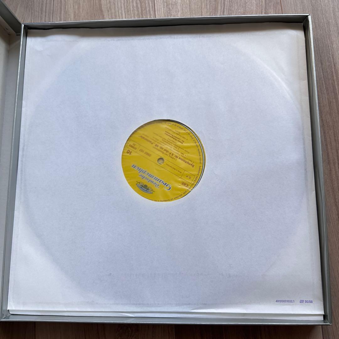 西独盤　レナード・バーンスタイン、ウィーンフィル、ベートーヴェン交響曲 8LP