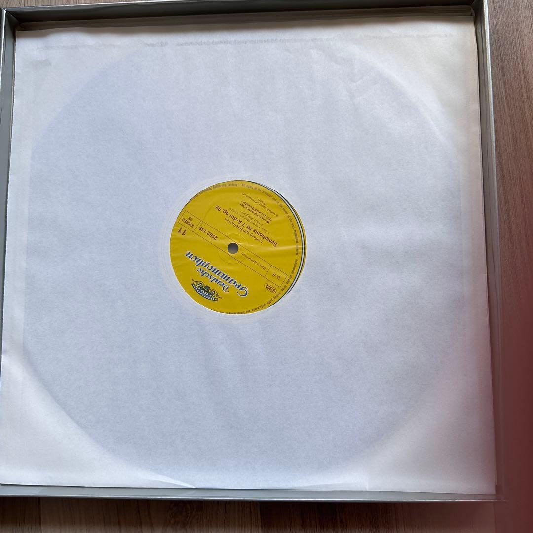 西独盤　レナード・バーンスタイン、ウィーンフィル、ベートーヴェン交響曲 8LP