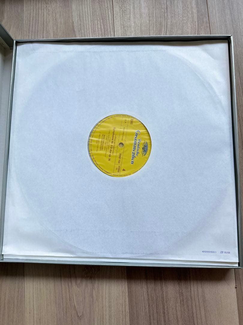 西独盤　レナード・バーンスタイン、ウィーンフィル、ベートーヴェン交響曲 8LP