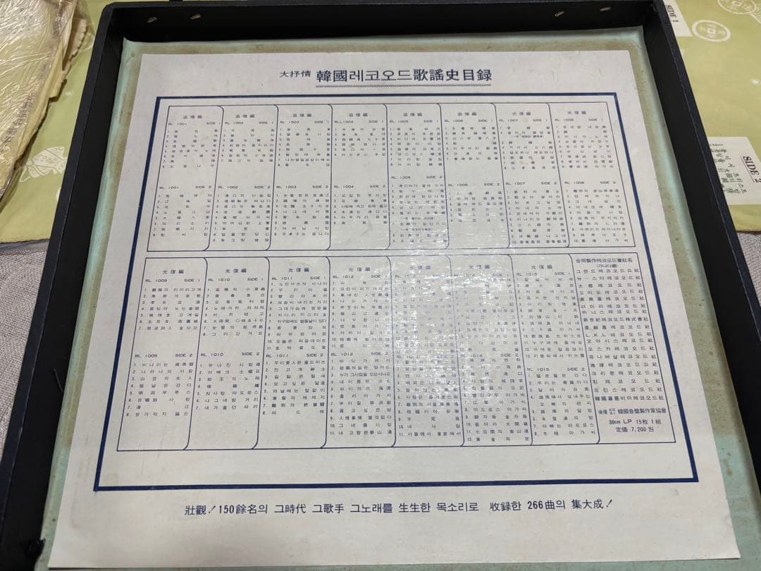 レコード コレクション RL 1001-1015
