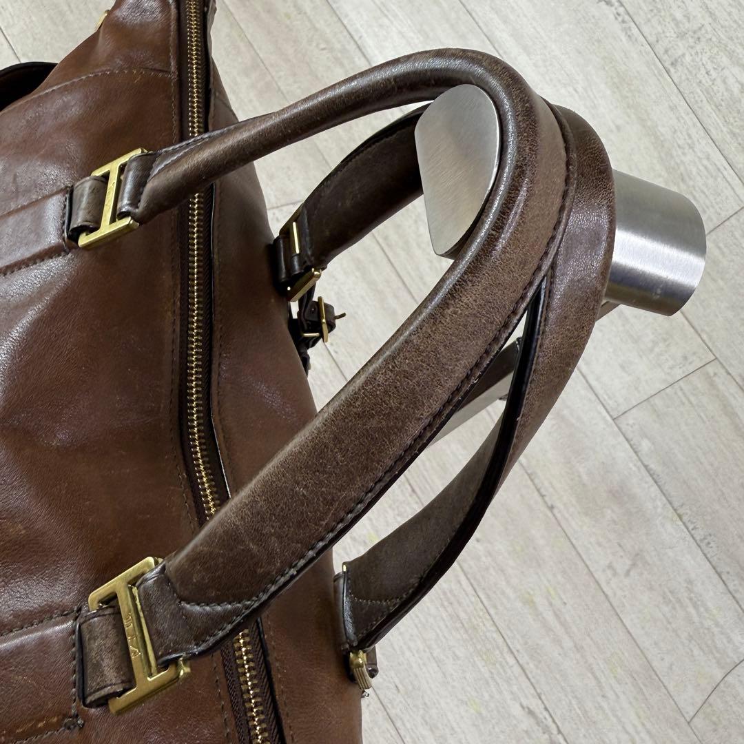 【希少】TUMIトゥミ レザーボストンバッグ　2wayビジネス