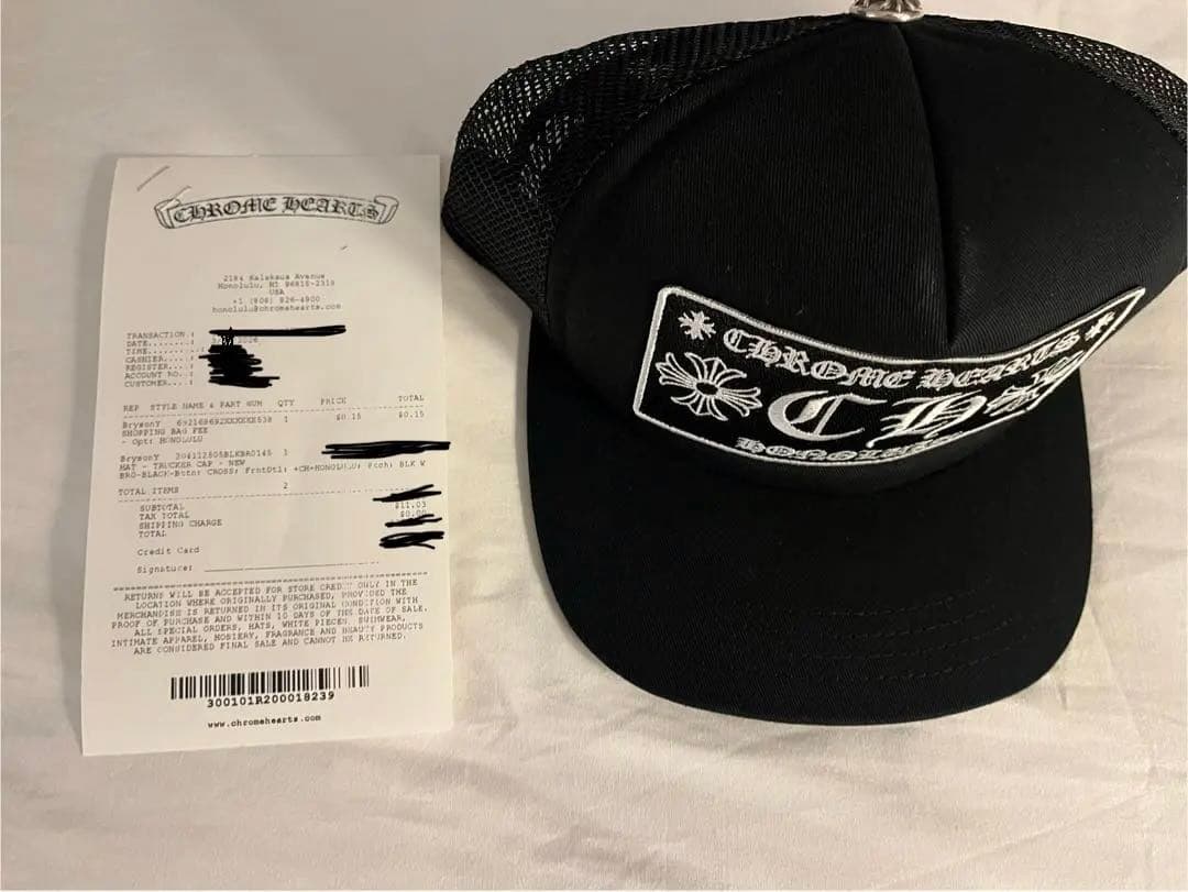 [新品] Chrome Hearts クロムハーツ CH キャップ ハワイ 限定