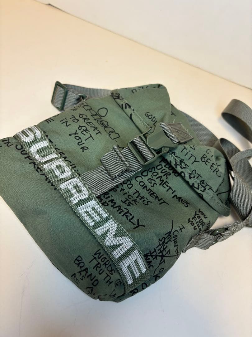 Supremeシュプリーム ショルダーバッグ オリーブグリーン