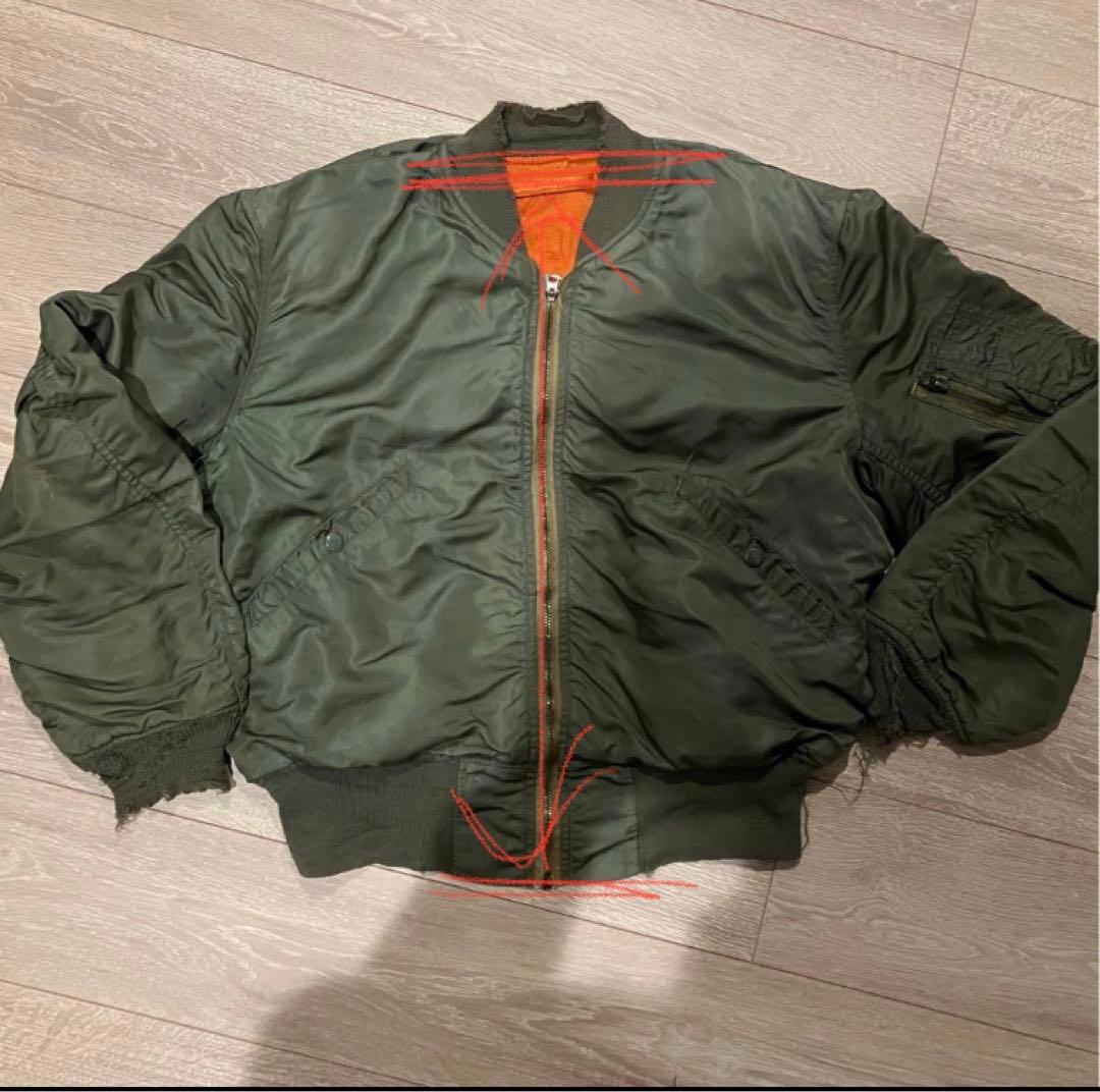 L-2B フライトジャケット　60s ma-1