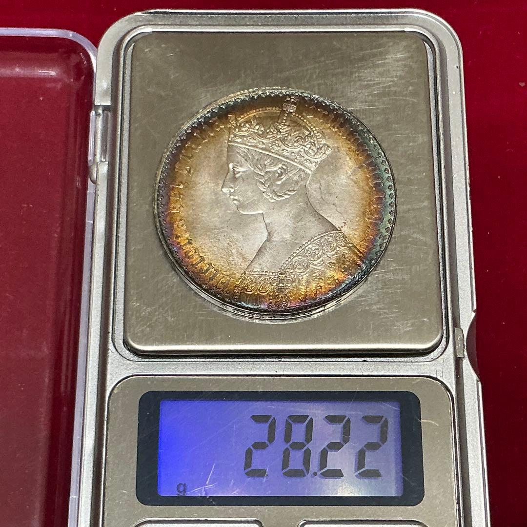 1847 ヴィクトリア ゴシッククラウン 未鑑定品【真贋保証・返金保証】無し…G
