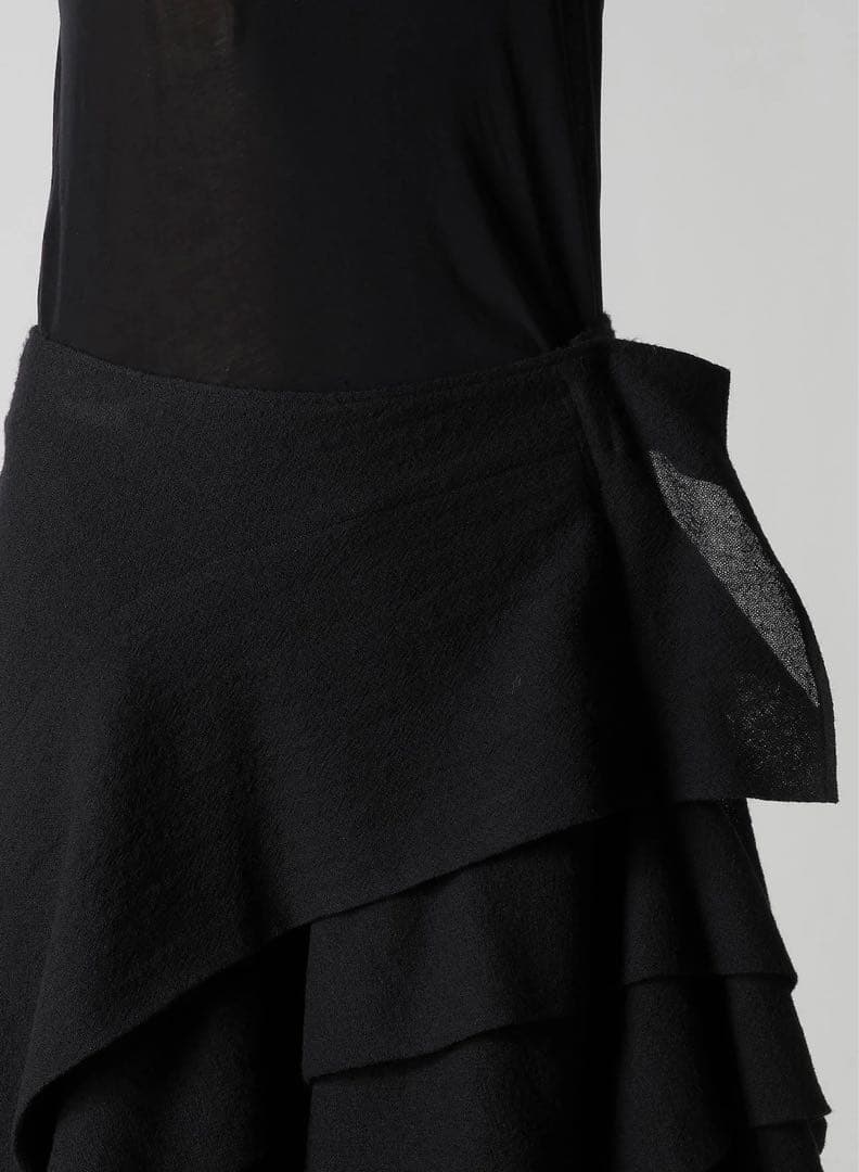 ヨウジヤマモト　25AW ウール　巻きスカート　1