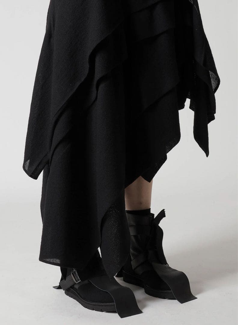 ヨウジヤマモト　25AW ウール　巻きスカート　1