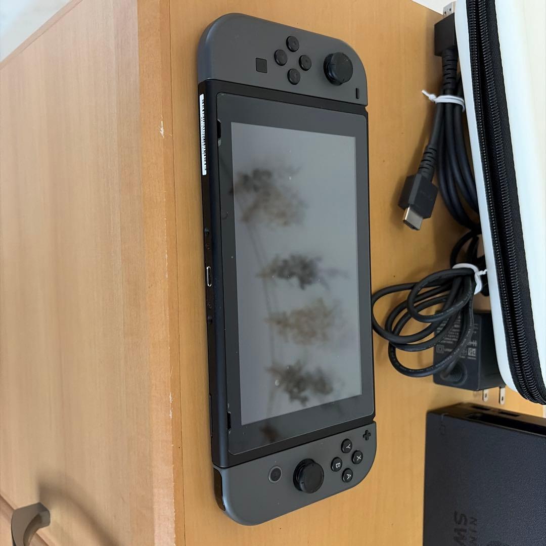 Nintendo Switch 後期モデルグレー 本体と付属品