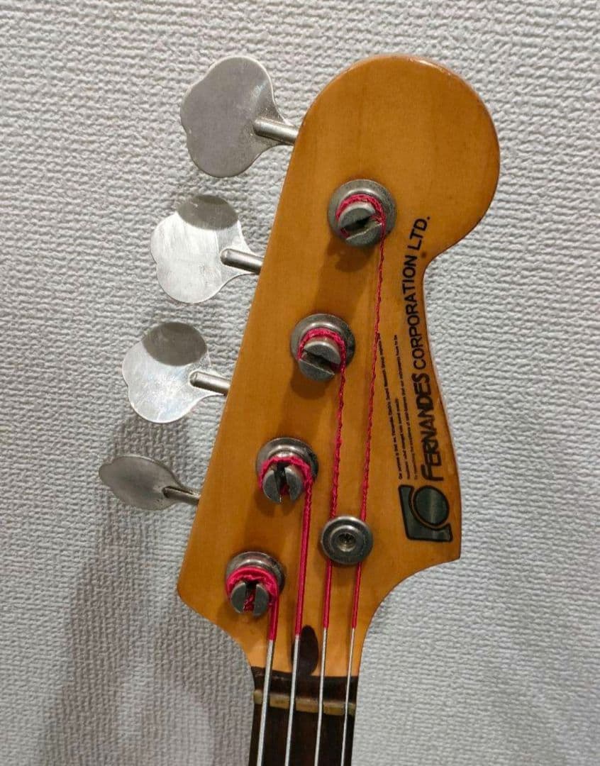 70年代 FERNANDES FPB-60FL カスタム フレットレス版