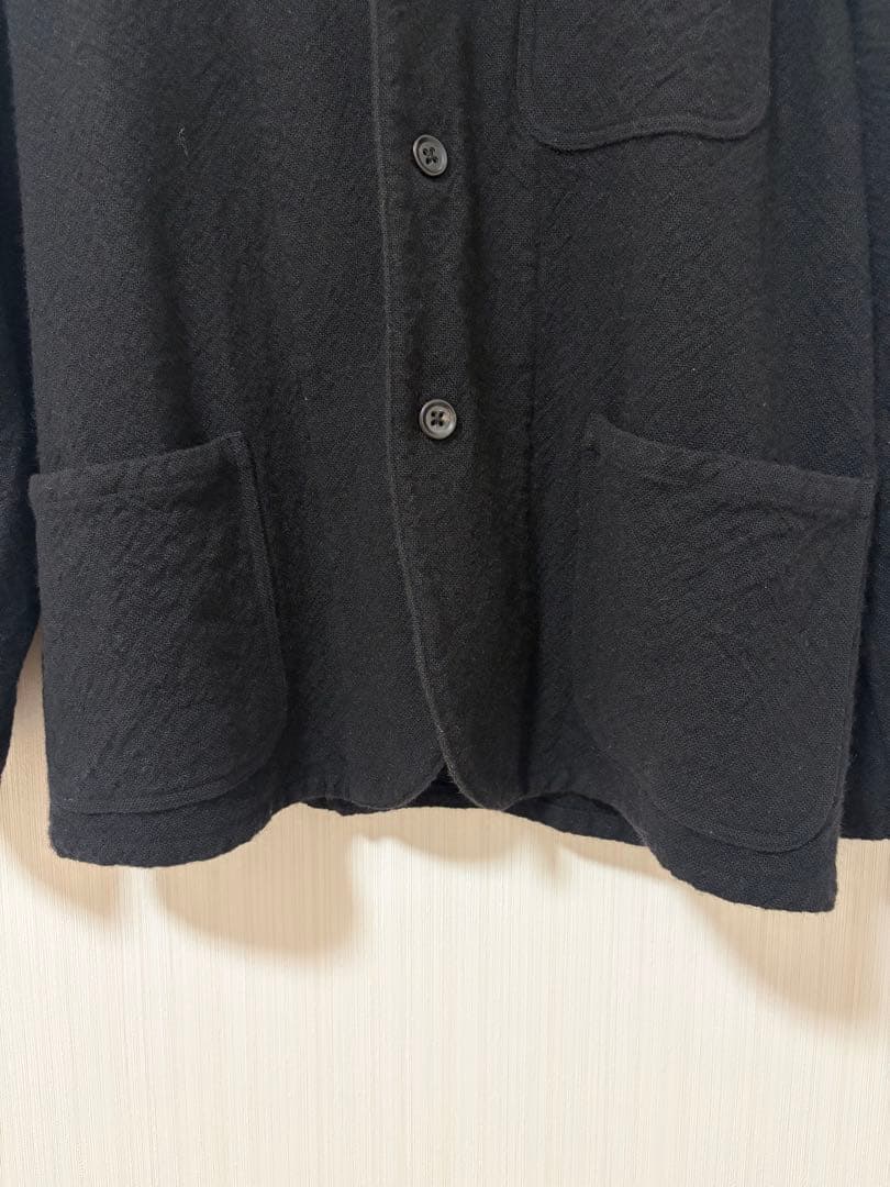 25aw HERILL リジッドカシミヤジャケット サイズ1 黒