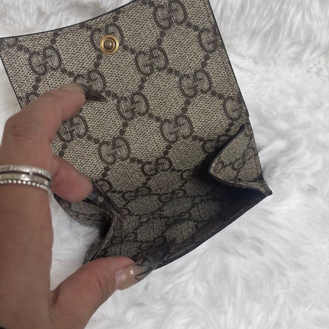 美品！！BALENCIAGA＆GUCCI三つ折り財布 ベージュ