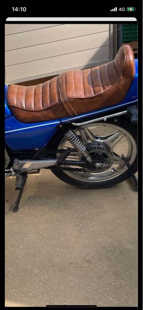 ホーク3 ブラウン バイクシート