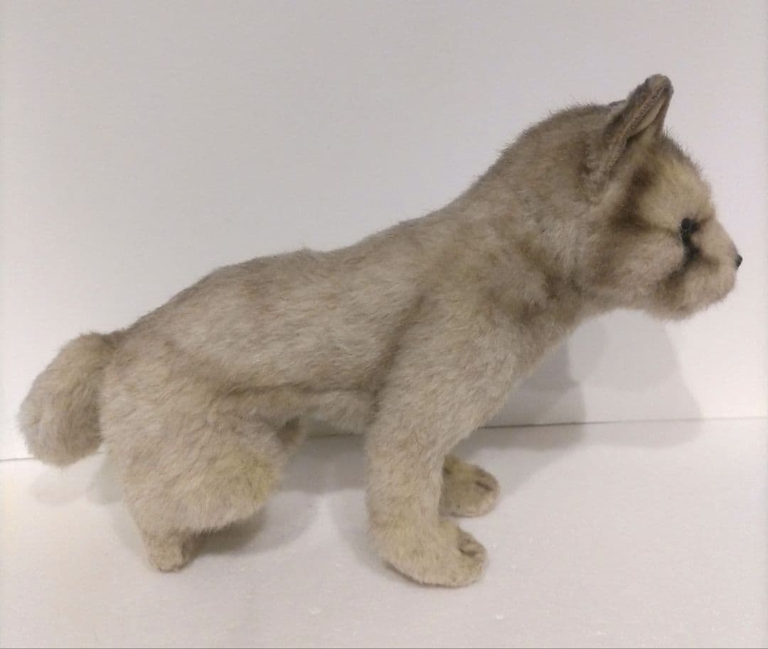 HANSA ハンサ リアル ぬいぐるみ 仔オオカミ 狼 オオカミ 仔 子