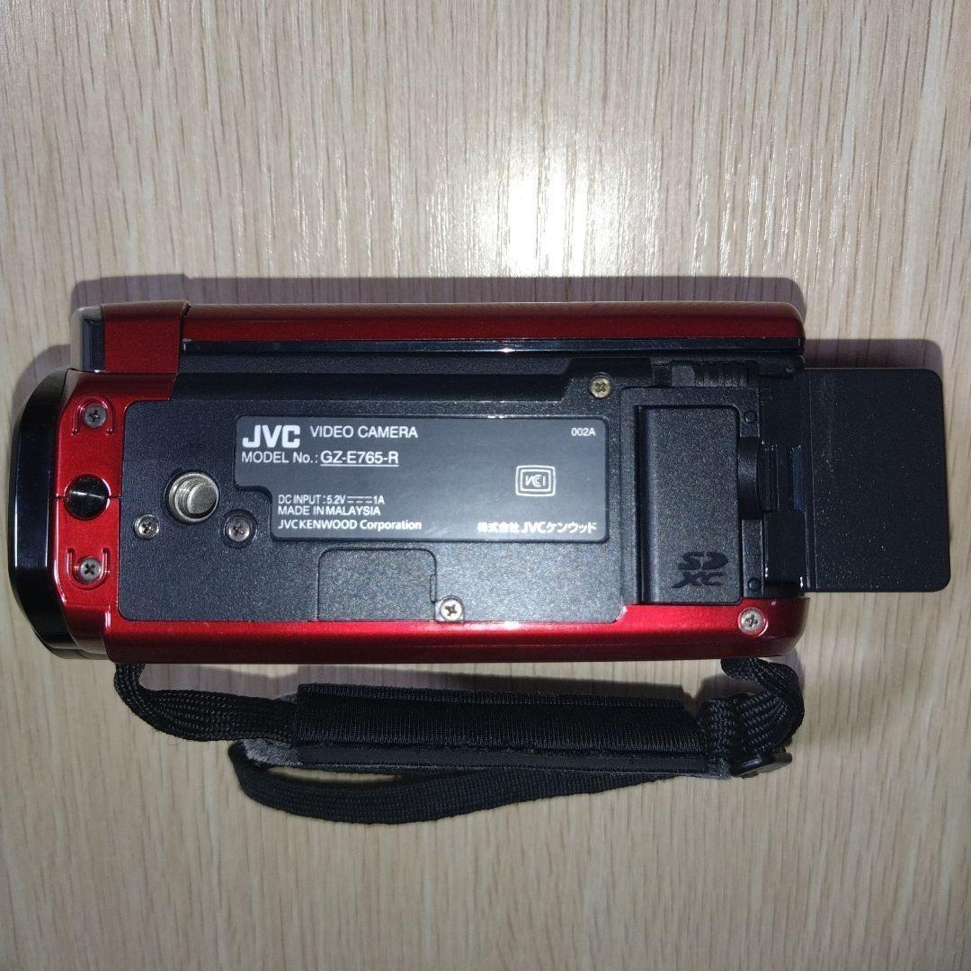 オ*ル様 三脚取付用ネジ穴付近ひび割れあり JVC ビデオカメラ エブリオ GZ