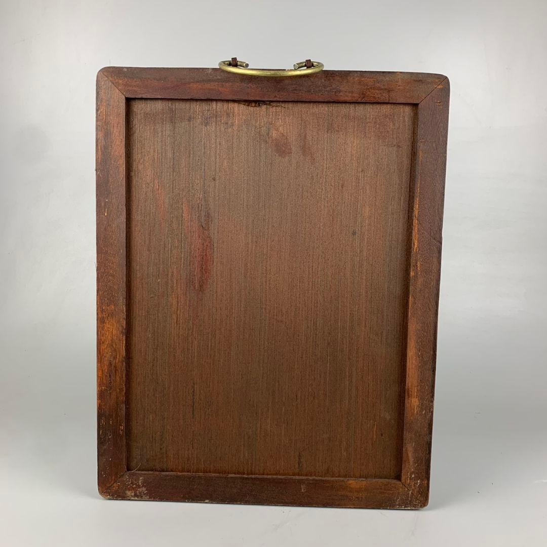 景徳鎮 陶磁器 パステル人物国色天香磁板画 磁器置物 装飾品 工芸品 美術品