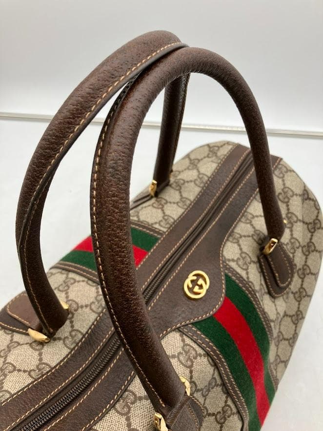 【美品】GUCCI GGオールドGUCCI　ボストンバッグ