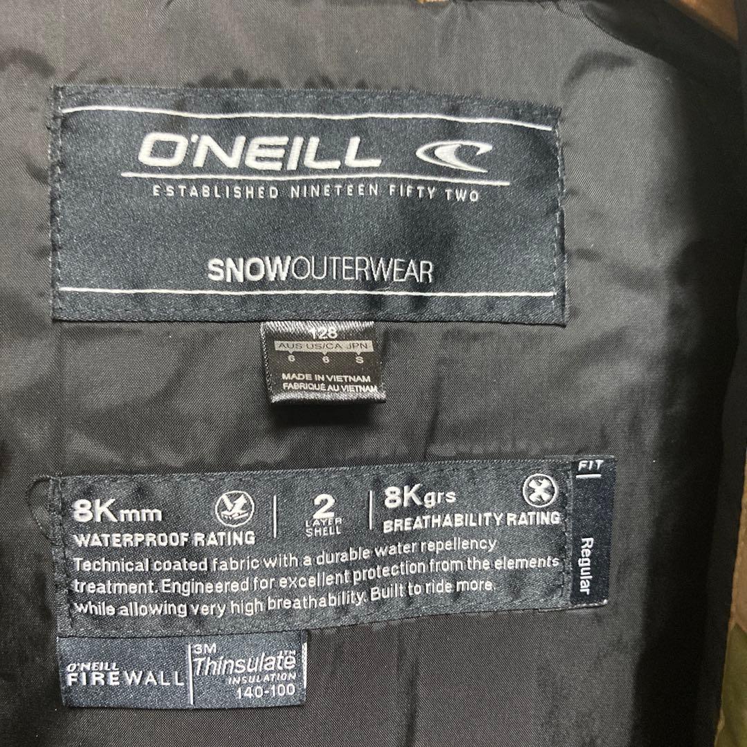 ONeill 子ども用スキーウェア 128 美品