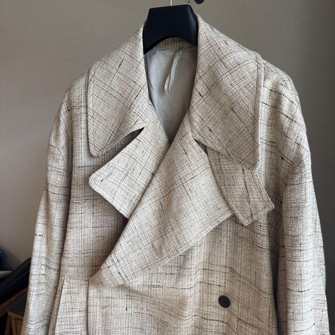 Edwina Horl シルクビッグトレンチコート