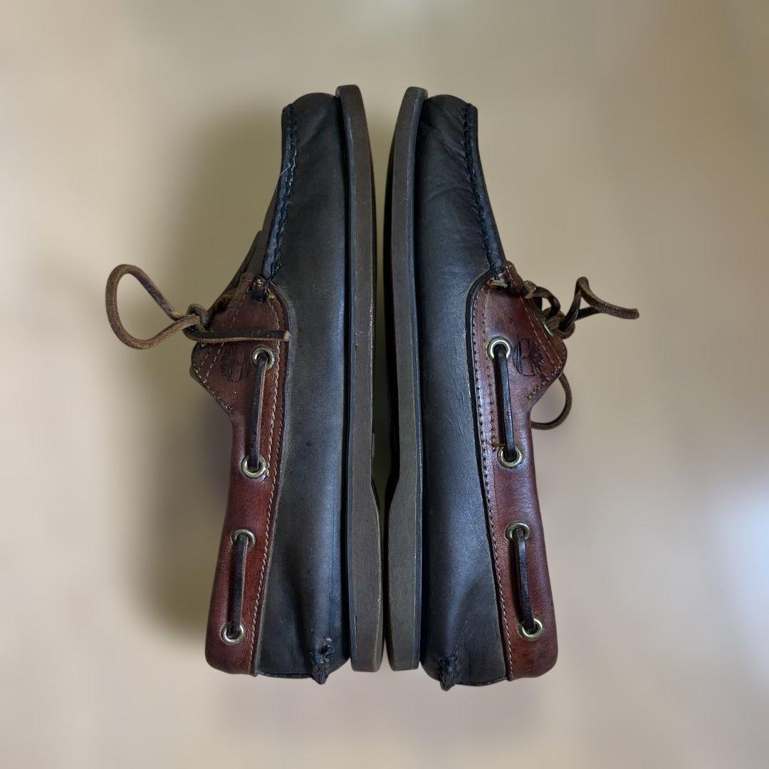 Timberland 2eye デッキシューズ　US7 usa製 ブラウン