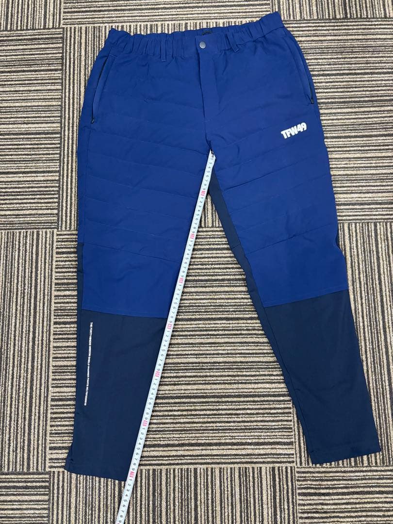 定価4.2万　TFW49 ダウンパンツ　ネイビー　XL ゴルフ