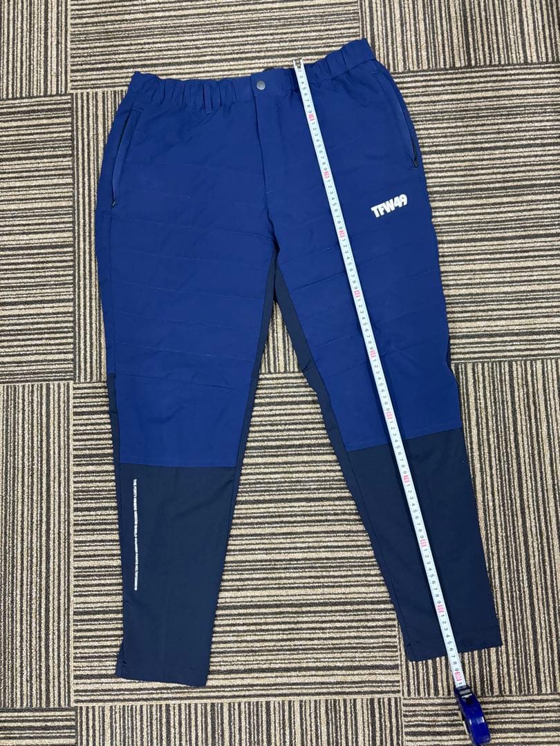 定価4.2万　TFW49 ダウンパンツ　ネイビー　XL ゴルフ