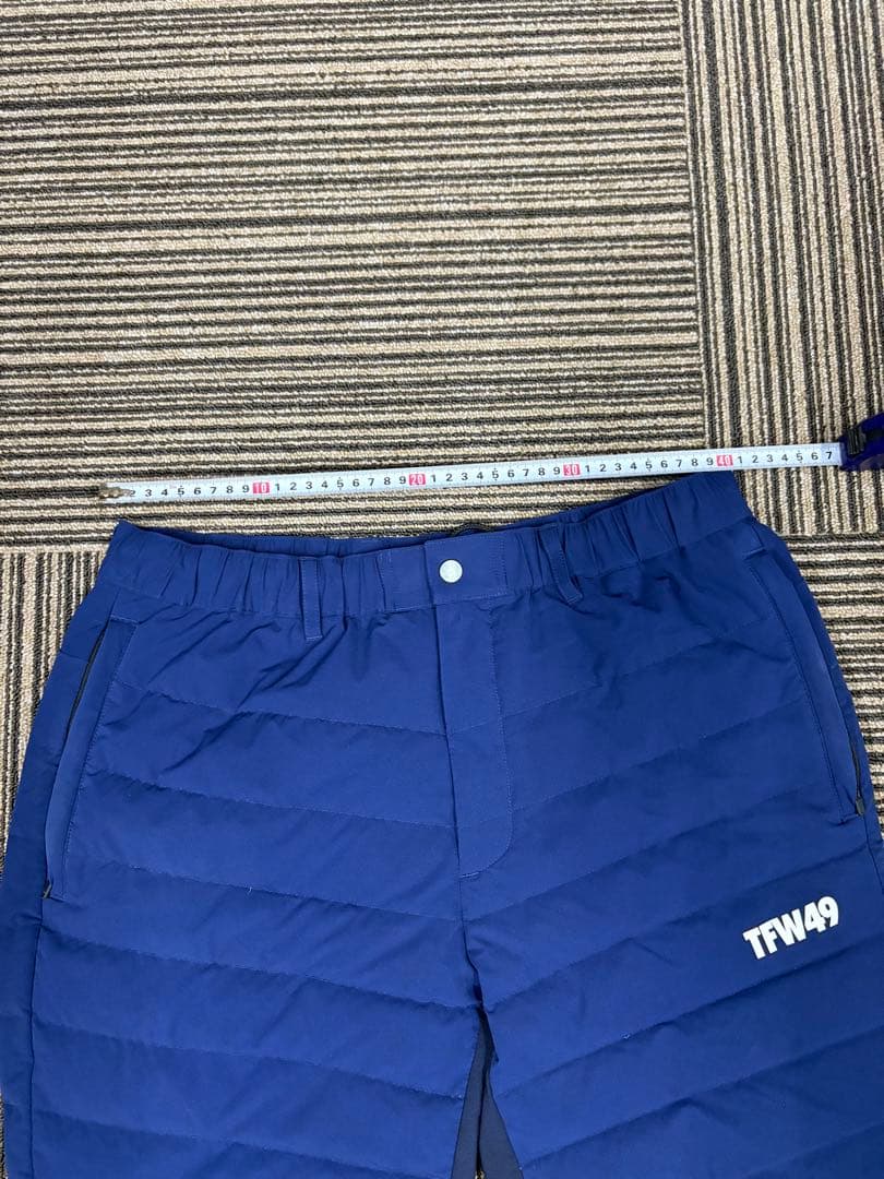 定価4.2万　TFW49 ダウンパンツ　ネイビー　XL ゴルフ