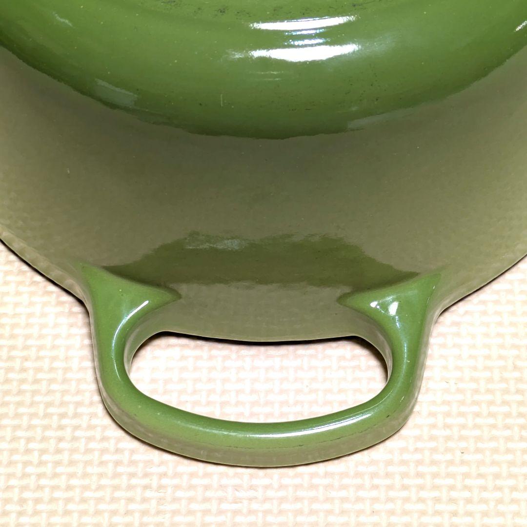 ル・クルーゼ Le Creuset ココット・ロンド 18cm グリーン