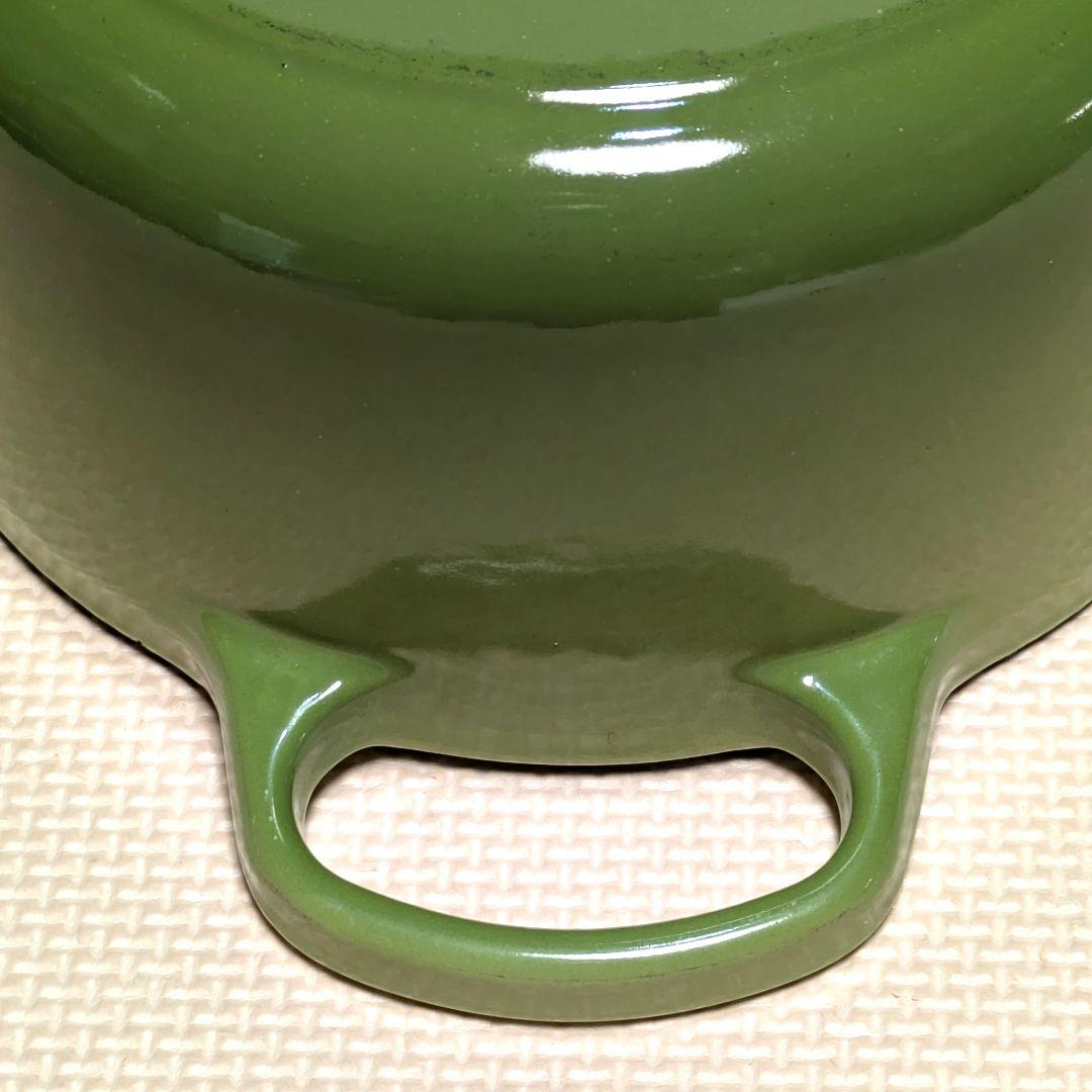 ル・クルーゼ Le Creuset ココット・ロンド 18cm グリーン