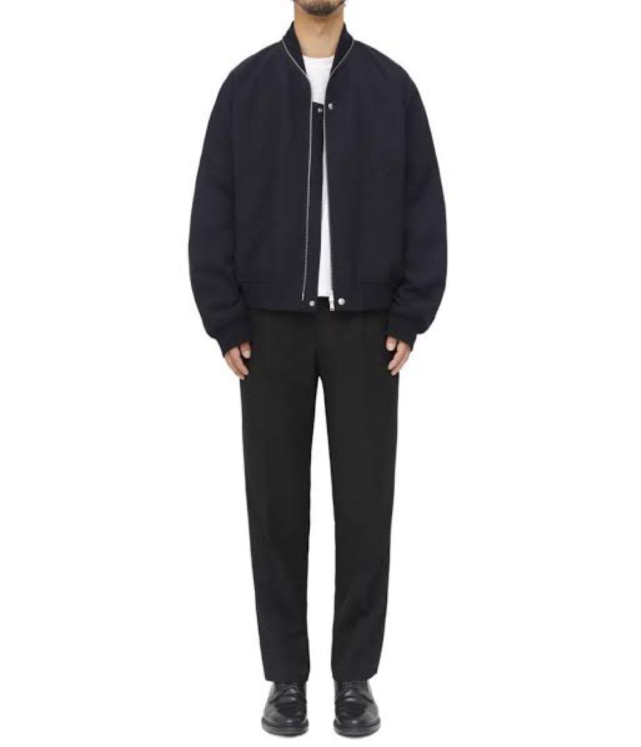 JIL SANDER ワードローブ ブルゾン 46 ネイビー J23BN0004