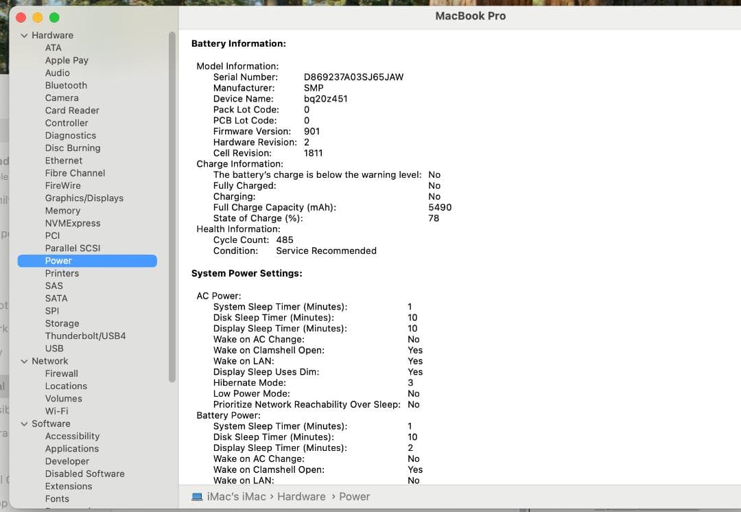 n*l様 MacBook Pro 15インチ2019/Core i9/32GB/