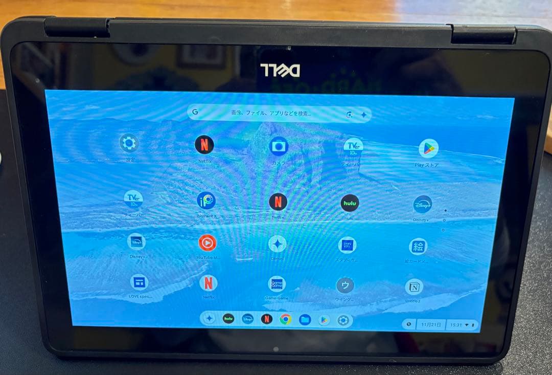 Chromebook DELL 3100 2-in-1 ACアダプター付