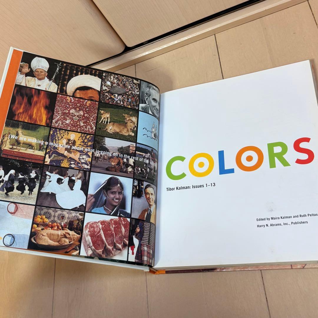 洋書　COLORS アメリカ　雑誌　ティボールカルマン　社会問題　写真　LIFE