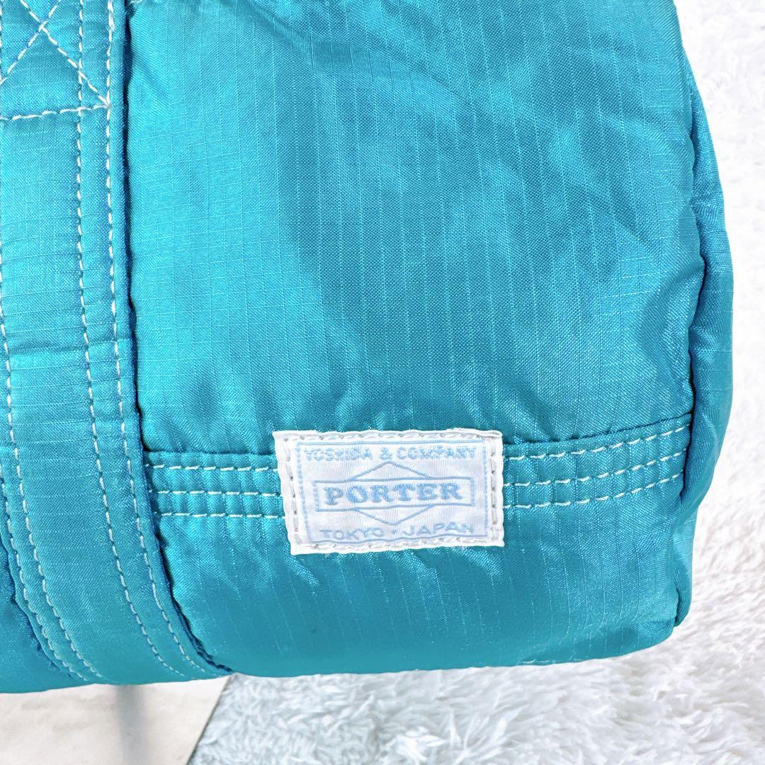 【激レア】PORTER ポーター タンカー ミニボストンバッグ 限定色 水色