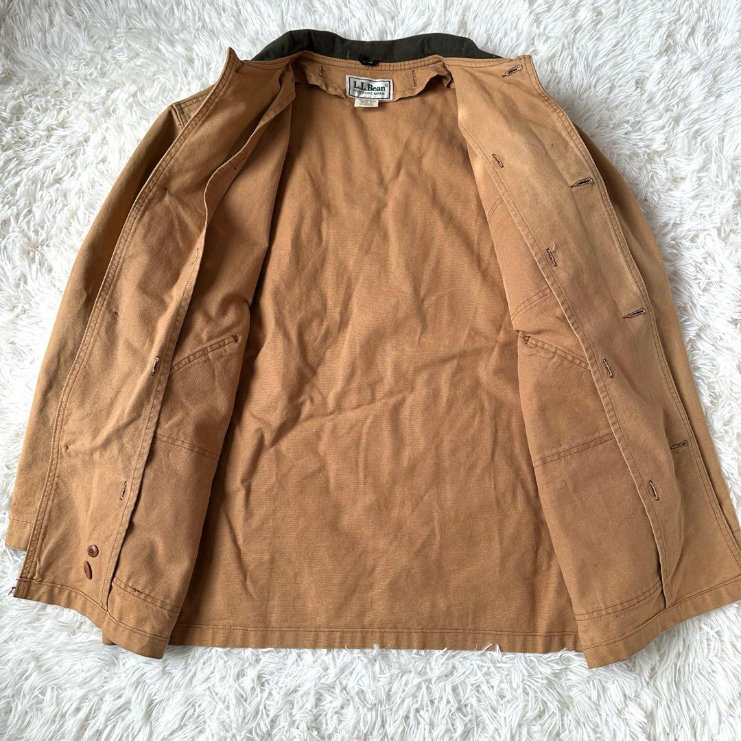L.L.Bean カバーオール USA製 ブラウン L ハンティングジャケット